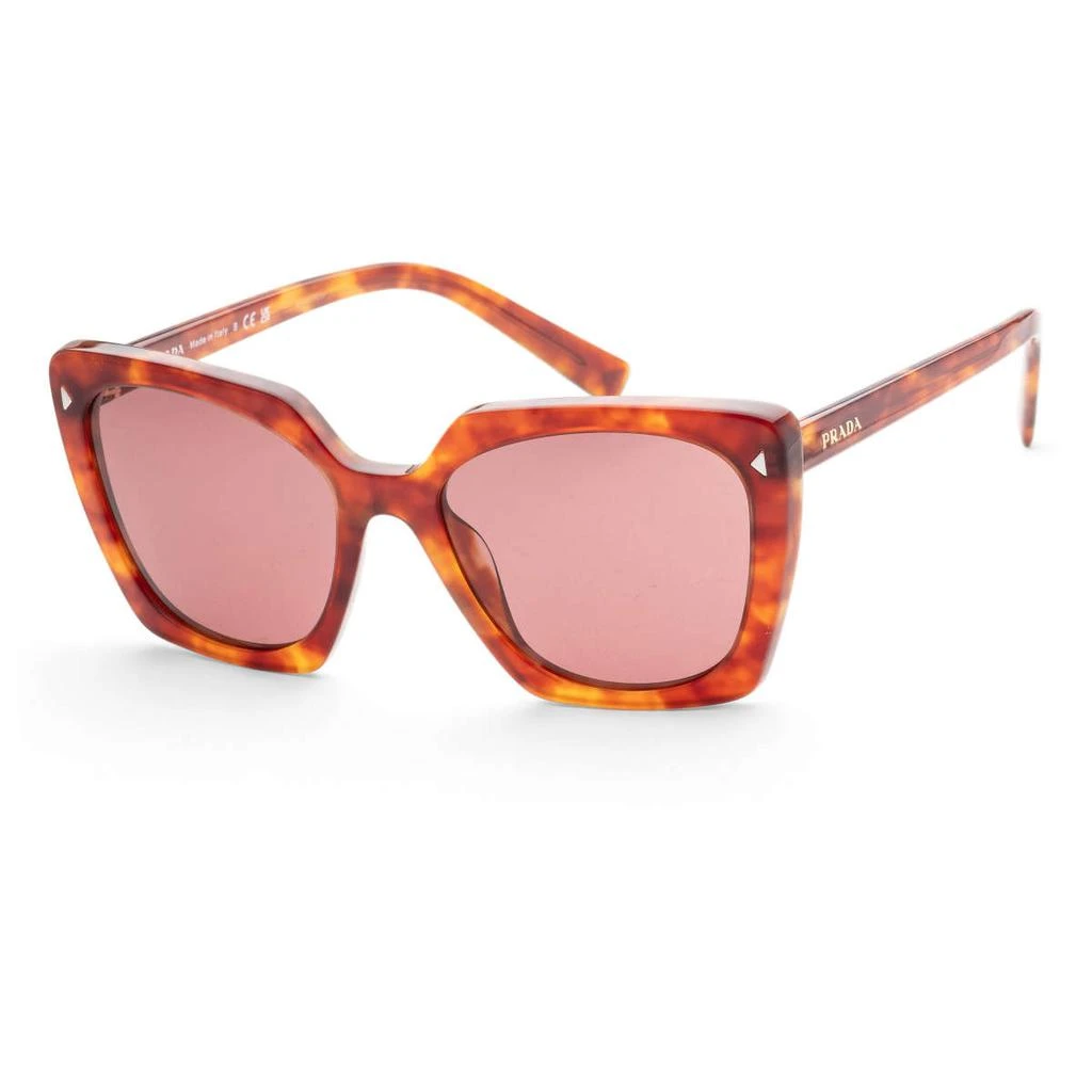 商品Prada|Prada Women's Brown Square Sunglasses,价格¥827,第1张图片