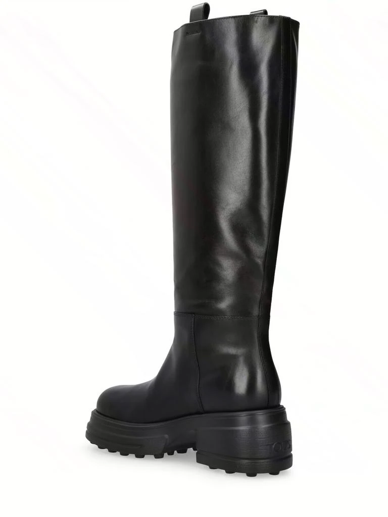 商品Tod's|50mm Leather Tall Boots,价格¥12572,第3张图片详细描述