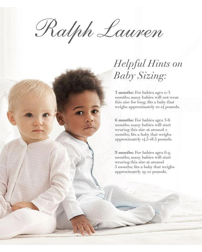 商品Ralph Lauren|男婴印花连体衣,价格¥220,第4张图片详细描述