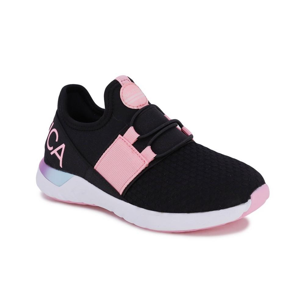 商品Nautica|Little Girls Neave Athletic Sneaker,价格¥178,第1张图片