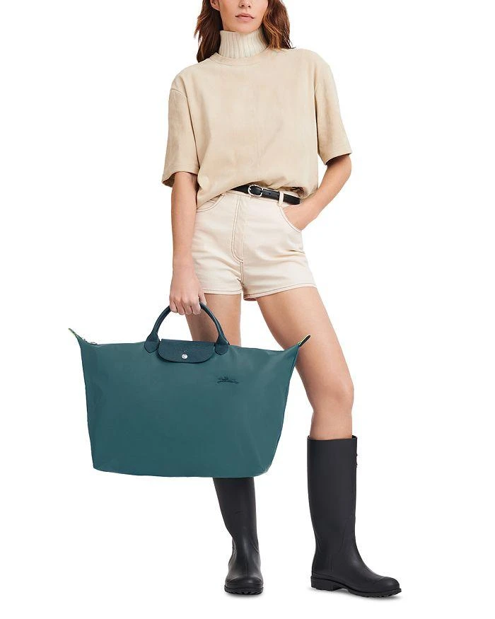 商品Longchamp|Le Pliage Green 18" Small Travel Bag,价格¥1339,第2张图片详细描述