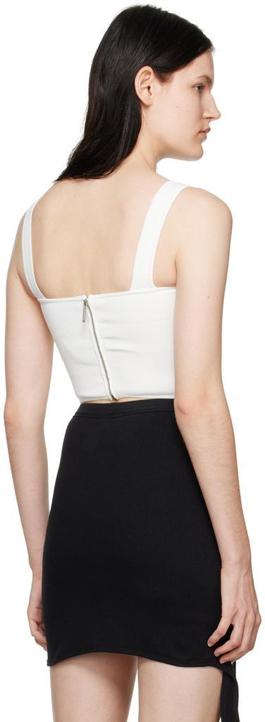 商品Dion Lee|白色 Pointelle Corset 背心,价格¥5036,第5张图片详细描述