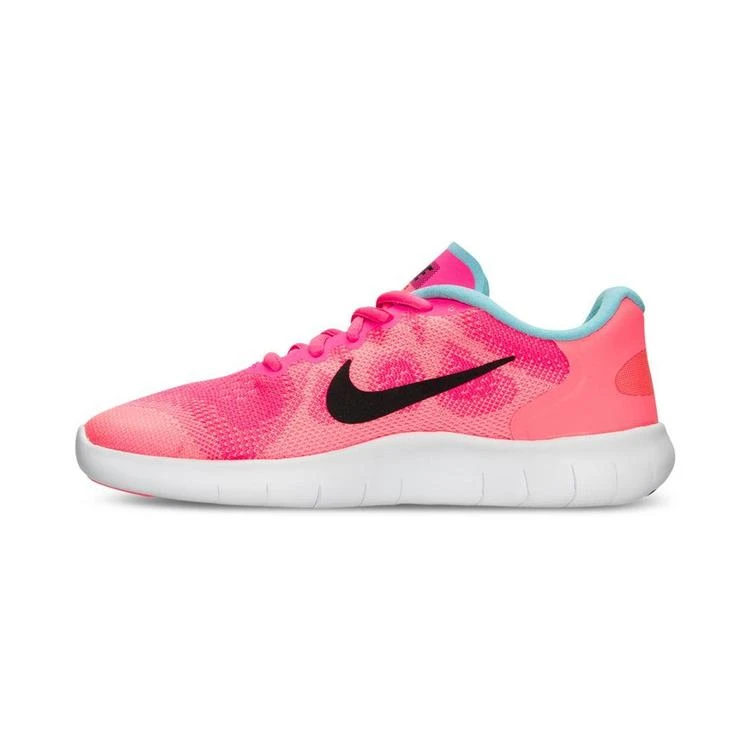 商品NIKE|女童Girls' Free Run 2 Running Sneakers from Finish Line,价格¥223,第4张图片详细描述
