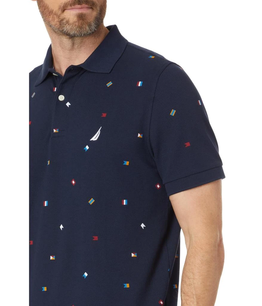 商品Nautica|Classic Fit Printed Deck Polo,价格¥262,第3张图片详细描述