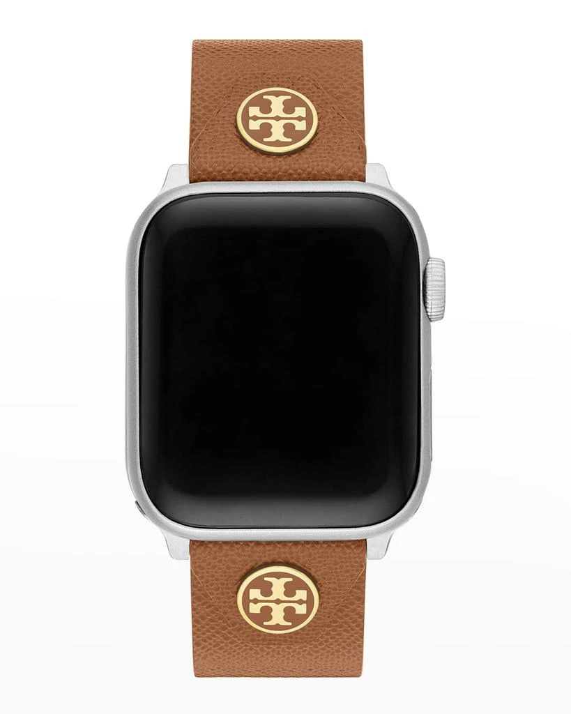 商品Tory Burch|Saffiano Leather Apple Watch Band in Luggage, 38-40mm,价格¥734,第4张图片详细描述