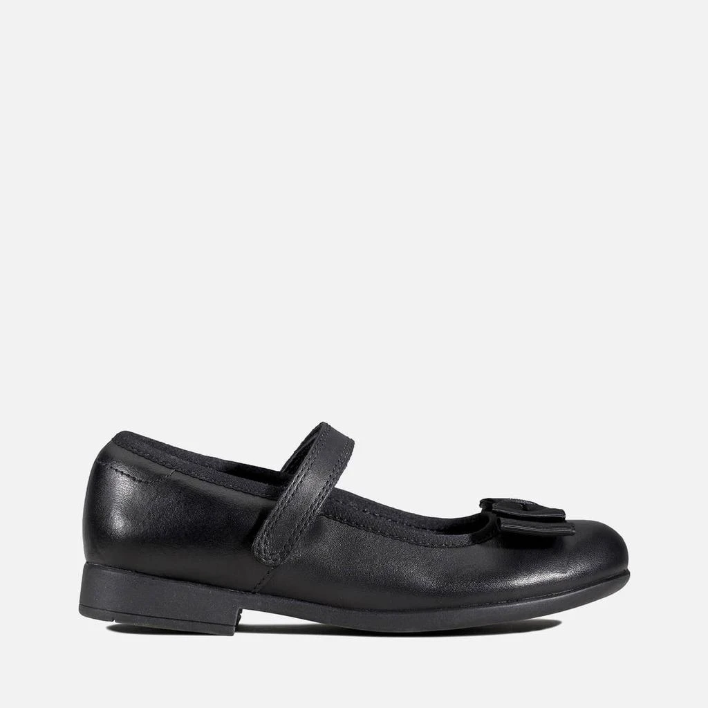 商品Clarks|Clarks Kids' Scalaap School Shoes - Black Leather,价格¥161,第1张图片