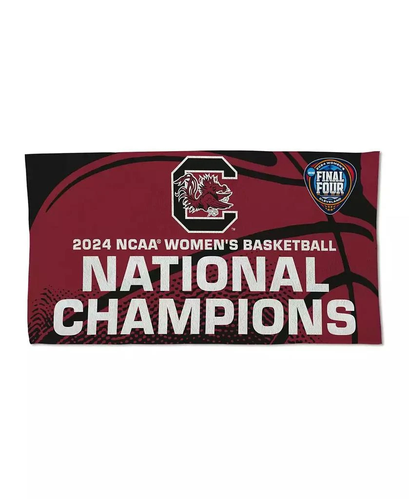 商品Wincraft|South Carolina Gamecocks 2024 NCAA Women's Basketball National Champions Locker Room 22'' x 42'' Double-Sided Celebration Towel,价格¥218,第1张图片