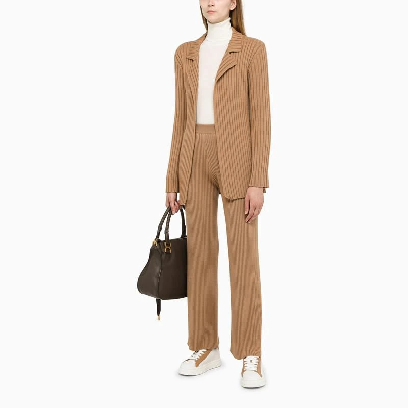 商品Chloé|Long camel-coloured cardigan,价格¥3592,第2张图片详细描述