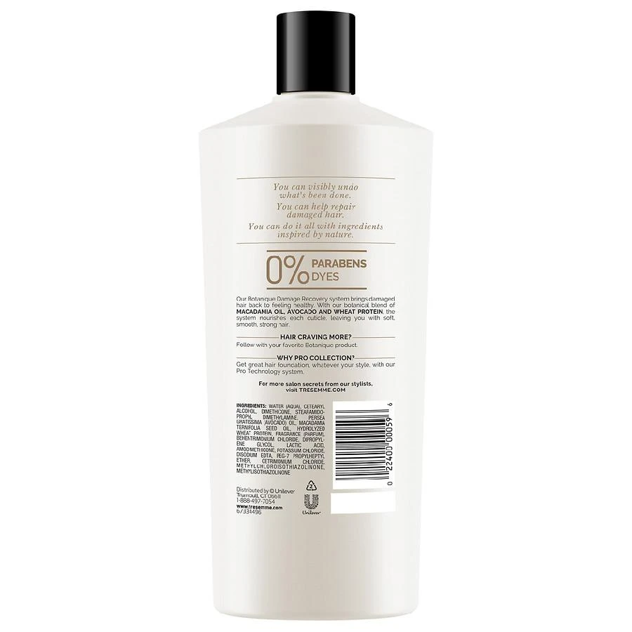 商品TRESemme|Botanique Conditioner, Damage Recovery,价格¥51,第2张图片详细描述