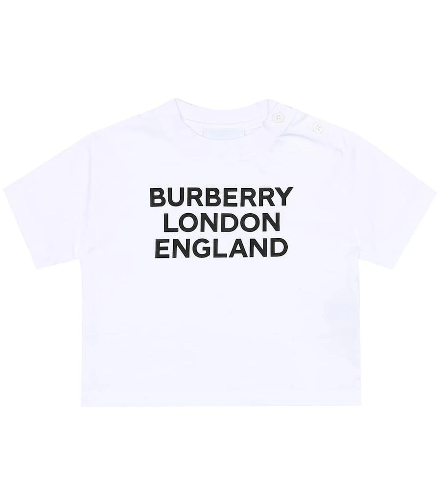 商品Burberry|Baby Logo棉质针织T恤,价格¥1183,第1张图片