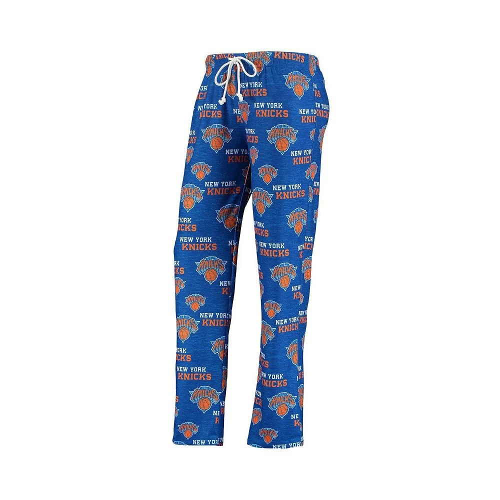 商品Concepts Sport|Women's Blue New York Knicks Zest Allover Print Sleep Pants,价格¥195,第3张图片详细描述