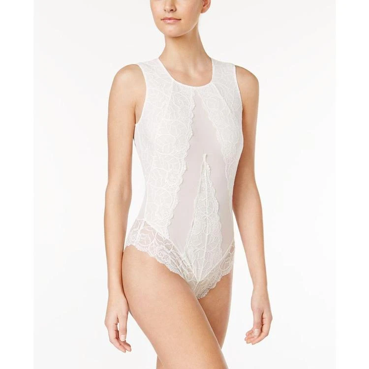 商品Flora Nikrooz|Chloe II Lace-Trimmed Mesh Bodysuit,价格¥117,第2张图片详细描述