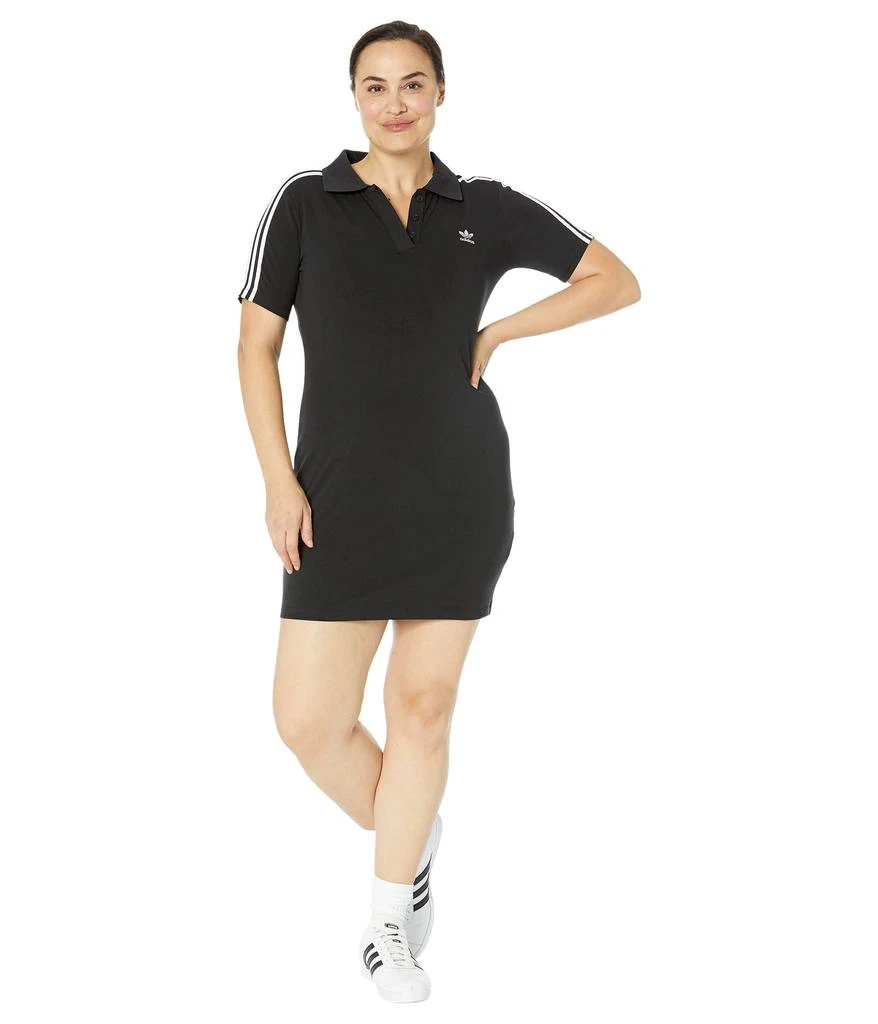商品Adidas|Plus Size Adicolor 3-Stripes Tee Dress,价格¥252,第4张图片详细描述