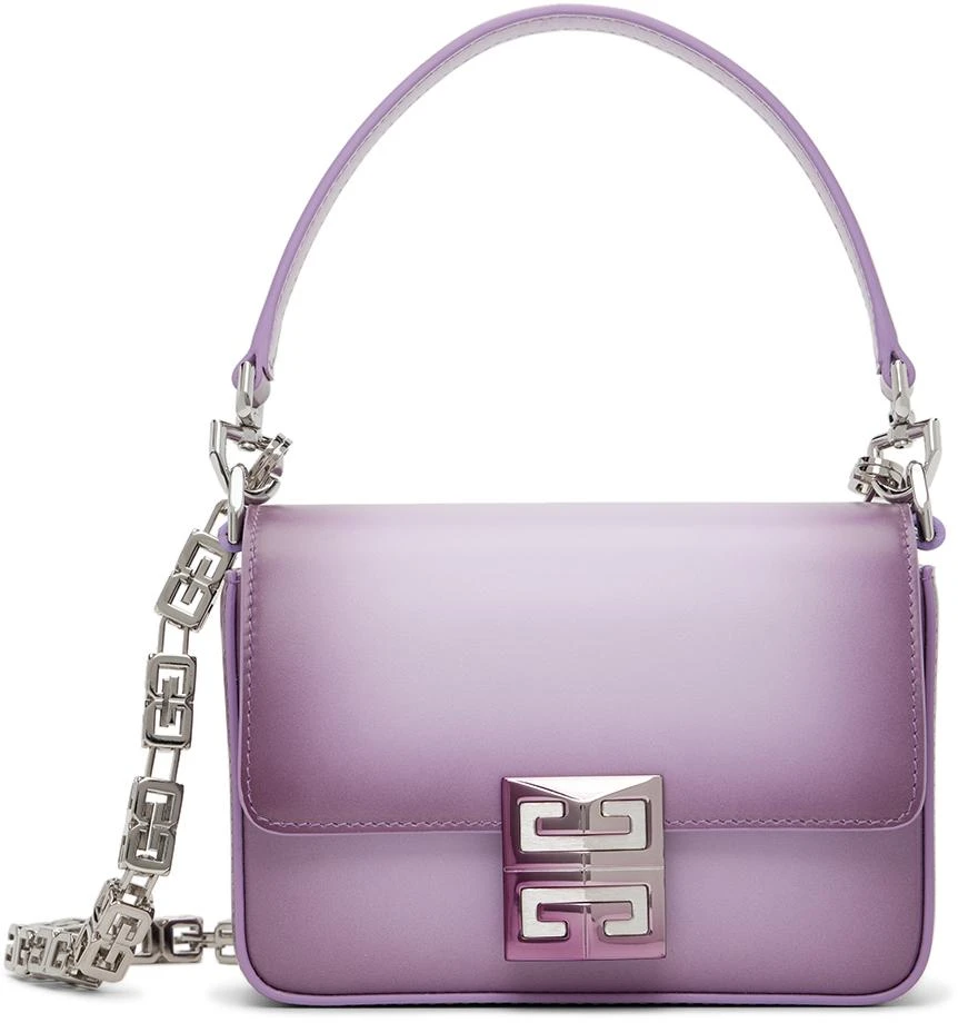 商品Givenchy|紫色小号 4G Cube Chain 单肩包,价格¥20953,第1张图片