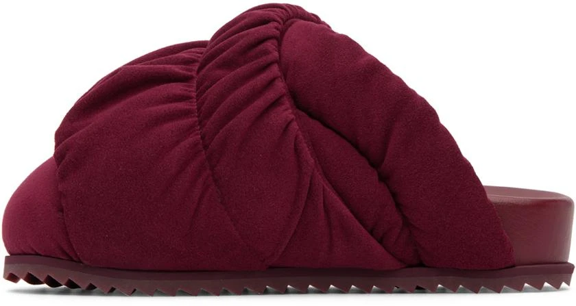 商品YUME YUME|SSENSE Exclusive Red Tent Mules,价格¥984,第3张图片详细描述