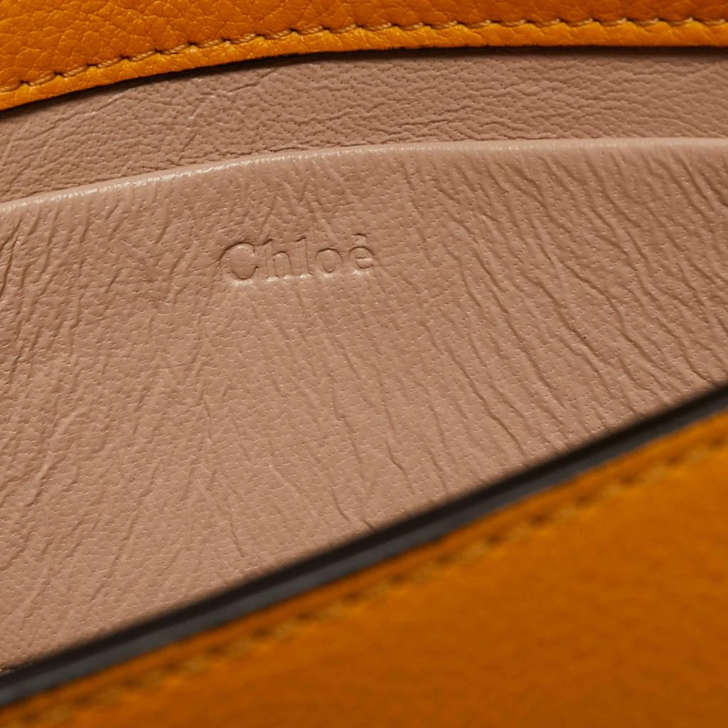 Chloe Mustard Yellow Leather Nile Bracelet Minaudière Crossbody Bag 商品