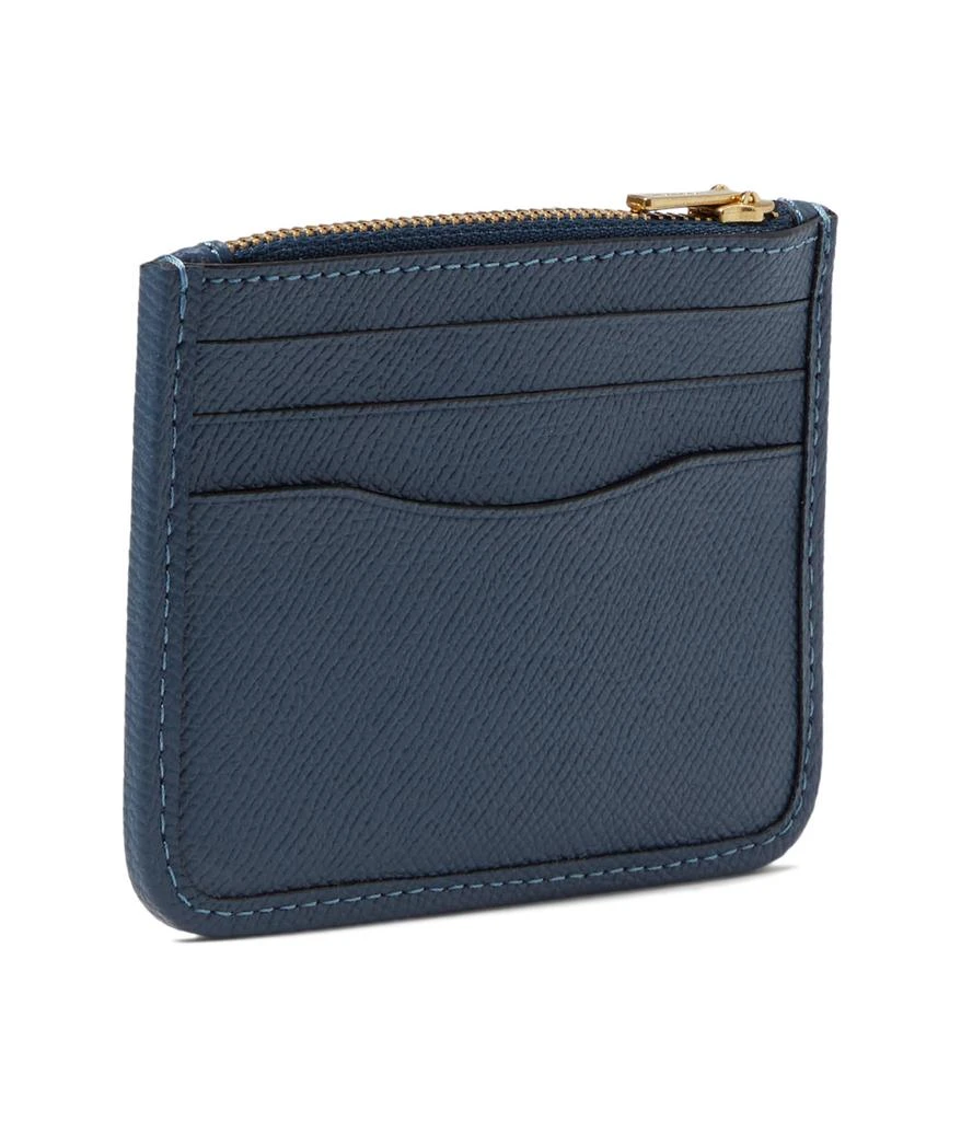 商品Coach|Cross Grain Leather Zip Card Case,价格¥554,第2张图片详细描述