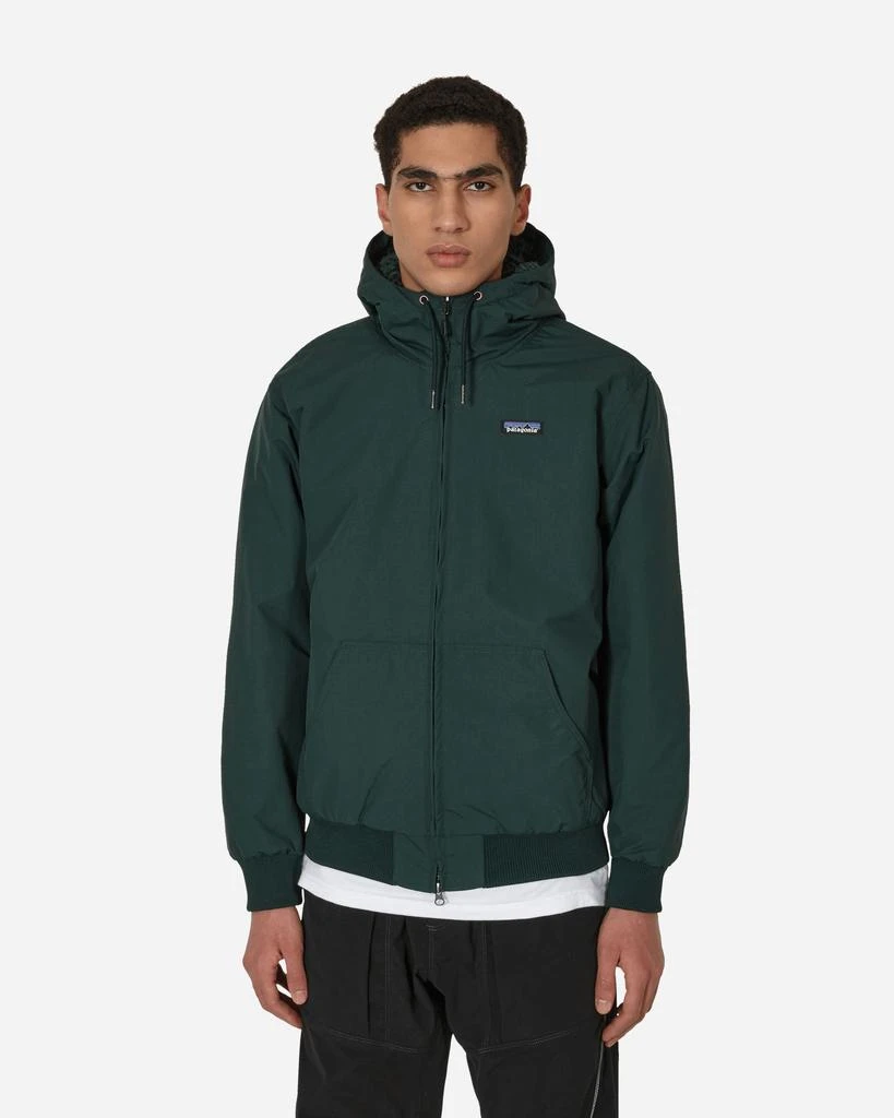 商品Patagonia|Lined Isthmus Hooded Jacket Green,价格¥849,第1张图片