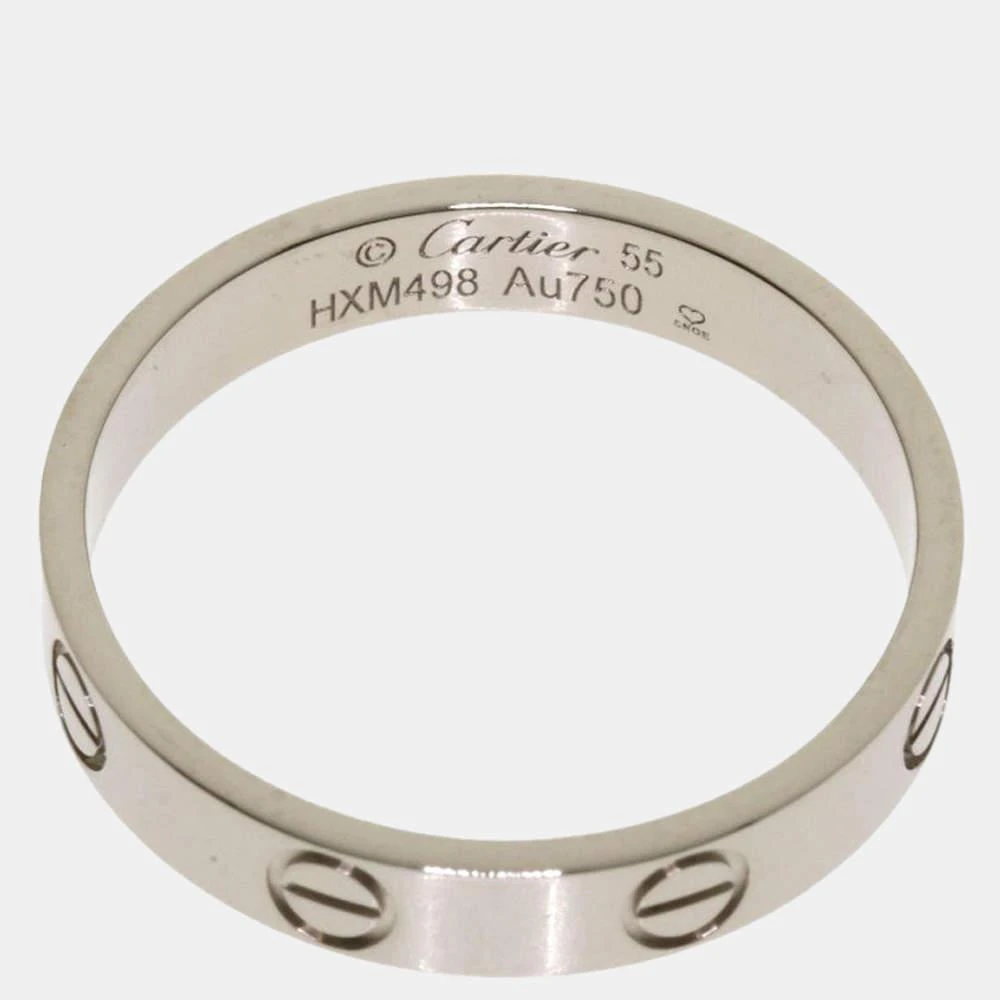 商品[二手商品] Cartier|Cartier Love 18K White Gold Ring EU 55,价格¥6991,第2张图片详细描述