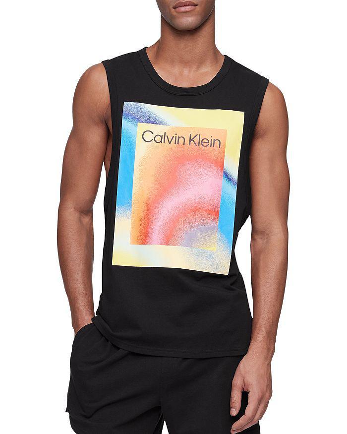 商品Calvin Klein|Reimagined Heritage Pride Iridescent Rainbow Tank Top,价格¥179,第1张图片