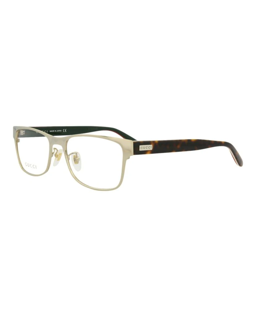 商品Gucci|Square-Frame Titanium Optical Frames,价格¥1000,第2张图片详细描述