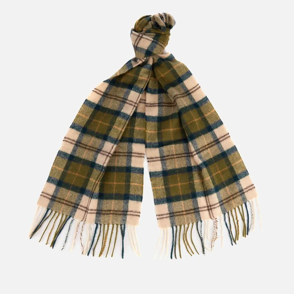 商品Barbour|Barbour Men's Tartan Lambswool Scarf - Ancient,价格¥270,第1张图片