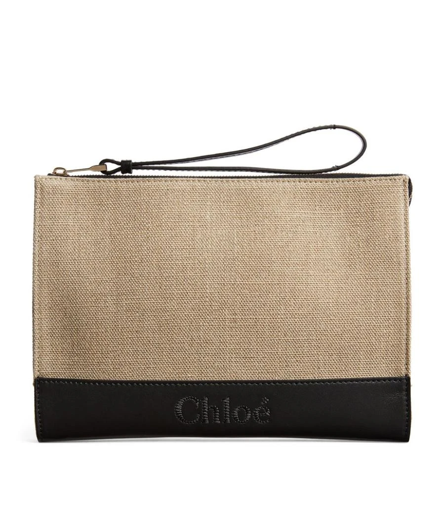 商品Chloé|Linen Sense Pouch,价格¥4688,第1张图片