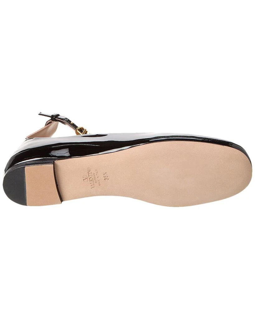 商品Valentino|Valentino Tan Go Patent Flat,价格¥4052,第4张图片详细描述