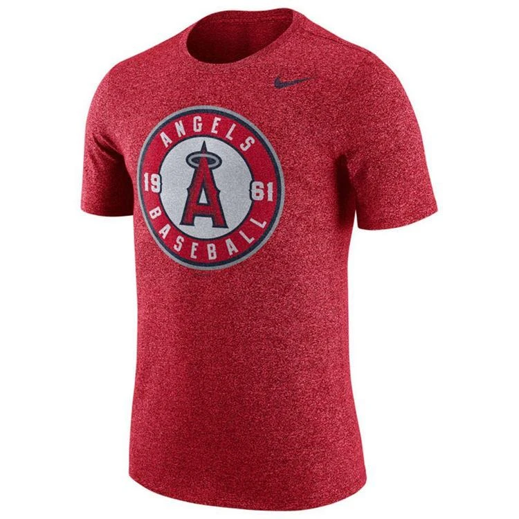 商品NIKE|Men's Los Angeles Angels of Anaheim Marled T-Shirt,价格¥262,第2张图片详细描述