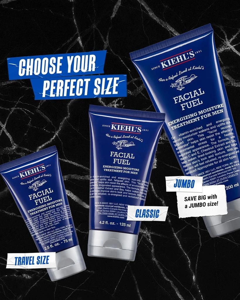 商品Kiehl's|Facial Fuel Daily Energizing Moisture Treatment For Men,价格¥256,第5张图片详细描述