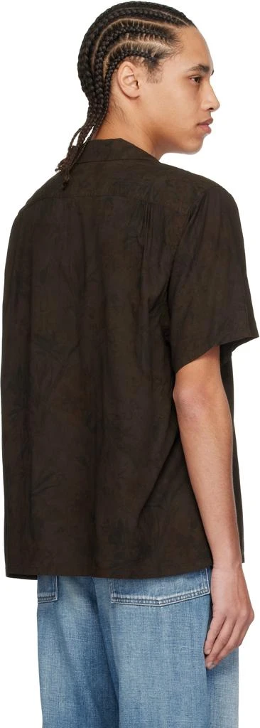 商品Taiga Takahashi|Brown Lot. 113 Open Collar Shirt,价格¥4475,第3张图片详细描述