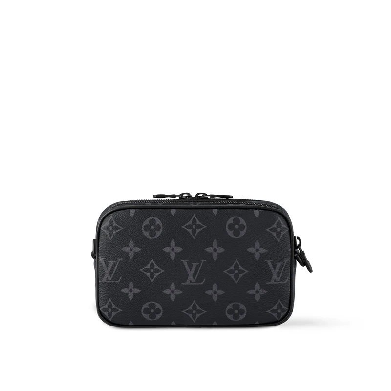 商品Louis Vuitton|LV/路易威登 男士黑色帆布单肩包,价格¥15554,第4张图片详细描述