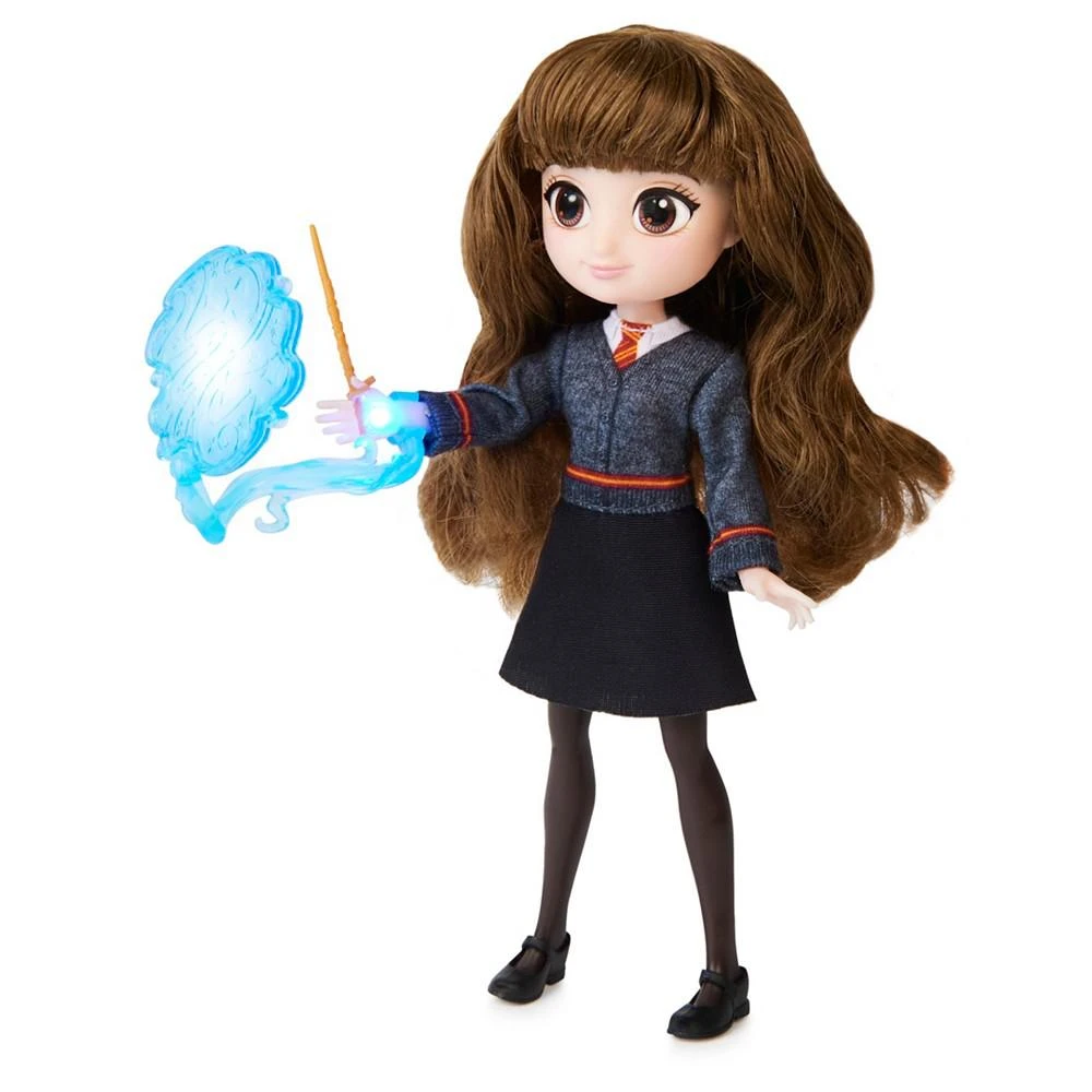 Harry Potter, 8-inch Hermione Granger Light-up Patronus Doll with 7 Doll Accessories and Hogwarts Robe, Kids Toys for Ages 5 and up 商品