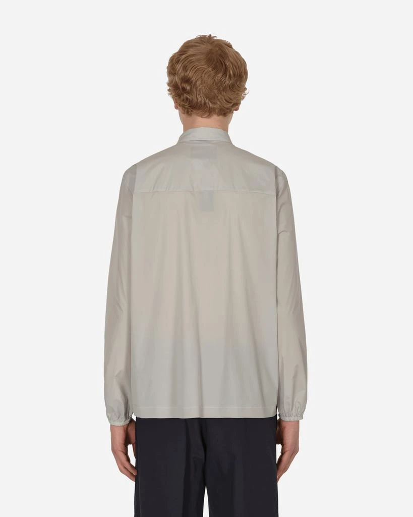 商品Monobi|Skin Nylon Perfo Shirt Grey,价格¥1664,第3张图片详细描述