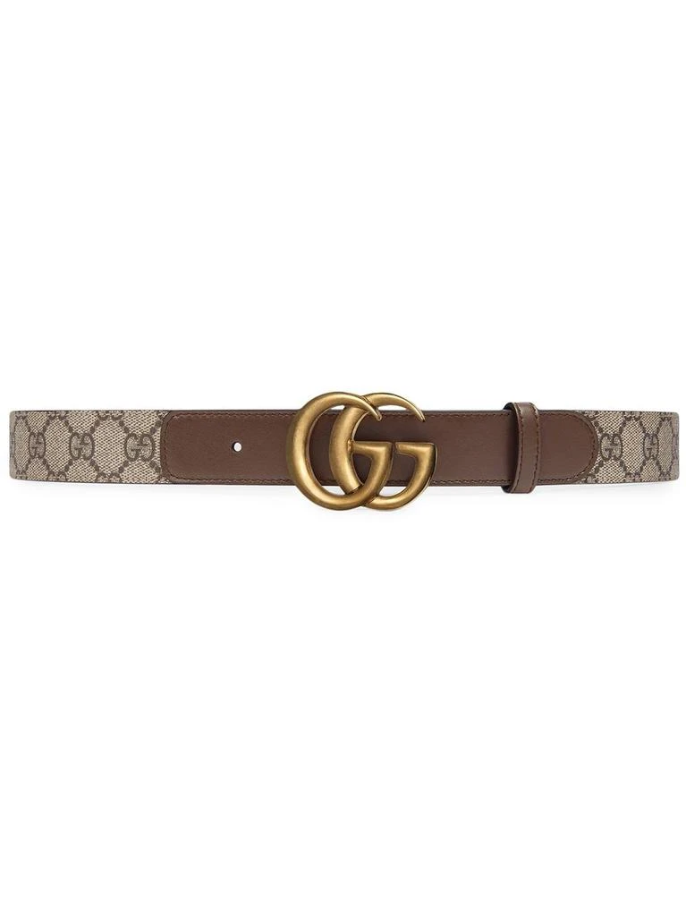 商品Gucci|GUCCI - Gg Marmont Leather Belt,价格¥3249,第1张图片