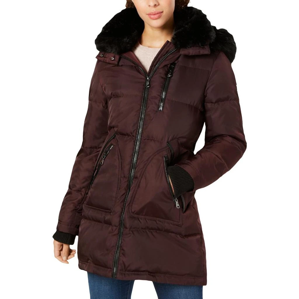 商品Vince Camuto|Vince Camuto Womens Heavy Midi Down Coat,价格¥162,第1张图片