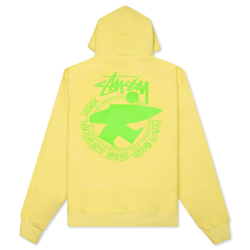 Stussy Beach Roots Hoodie - Yellow商品第2张图片规格展示