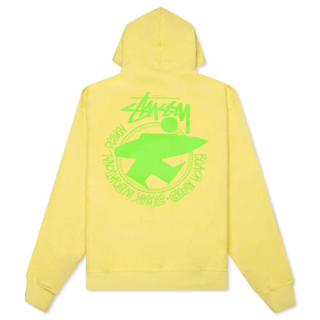 商品STUSSY|Stussy Beach Roots Hoodie - Yellow,价格¥836,第2张图片详细描述