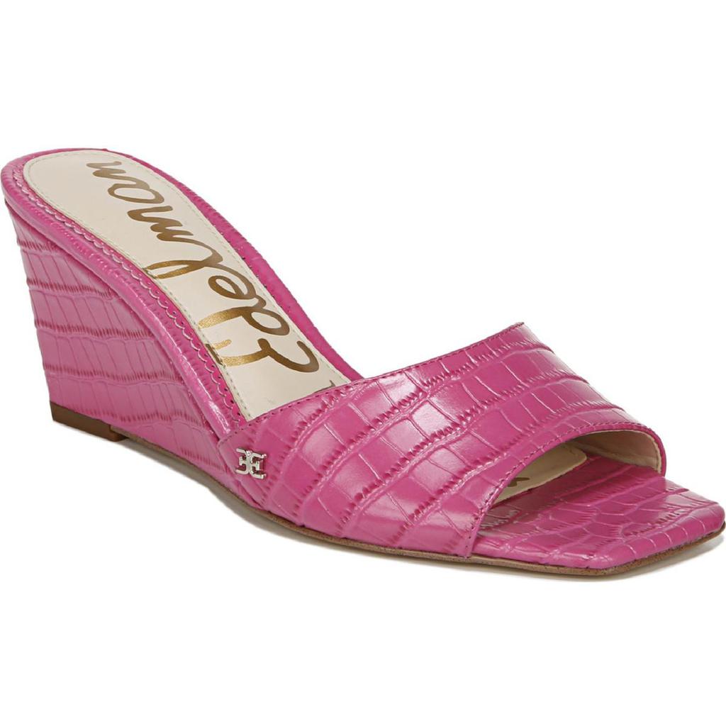Sam Edelman Womens Tesma Suede Slides Wedge Heels商品第2张图片规格展示