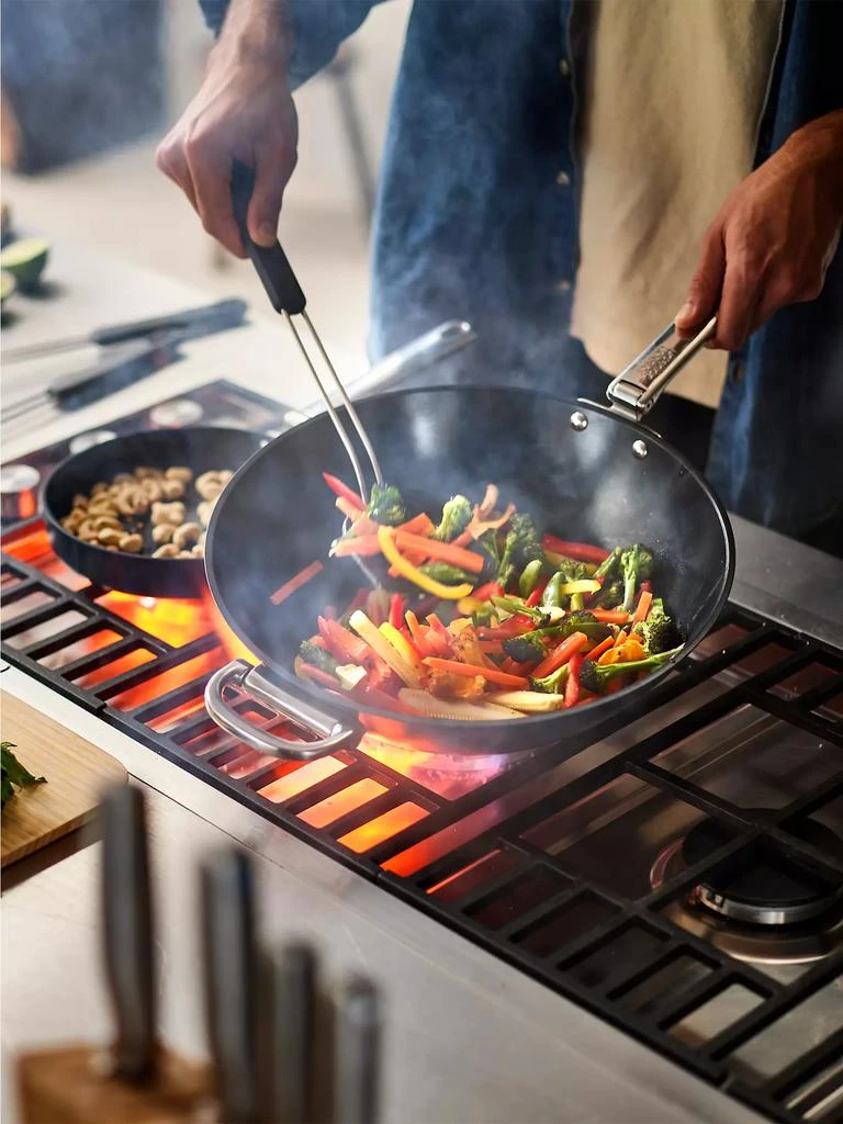 商品Joseph Joseph|Space Cookware Ceramic Non-Stick 12.5" Wok With Folding Handle,价格¥1041,第4张图片详细描述