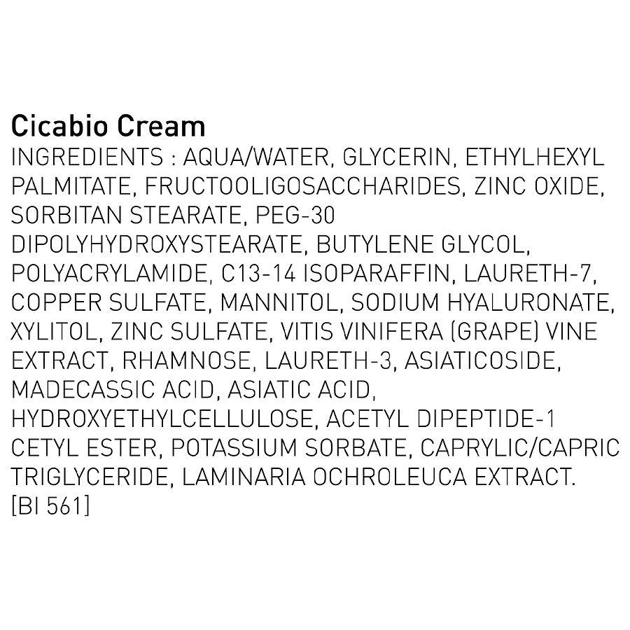 Cicabio Soothing and Repairing Cream for Irritated Damaged Skin商品第3张图片规格展示