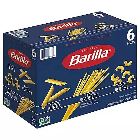 商品Barilla|Barilla Pasta Variety Pack 16 oz., 6 pk.,价格¥70,第2张图片详细描述