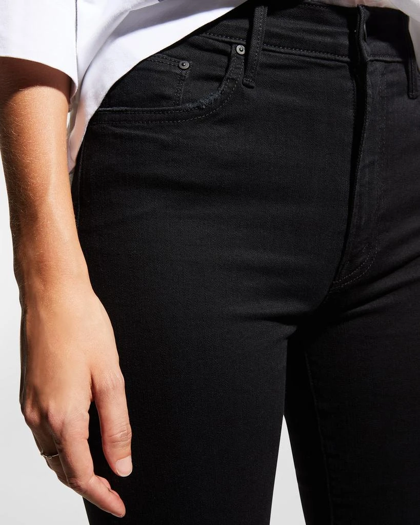 商品MOTHER|Insider Crop Step Fray Jeans,价格¥1227,第5张图片详细描述