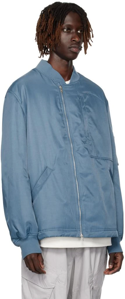 商品Y-3|Blue Utility Bomber Jacket,价格¥2078,第2张图片详细描述