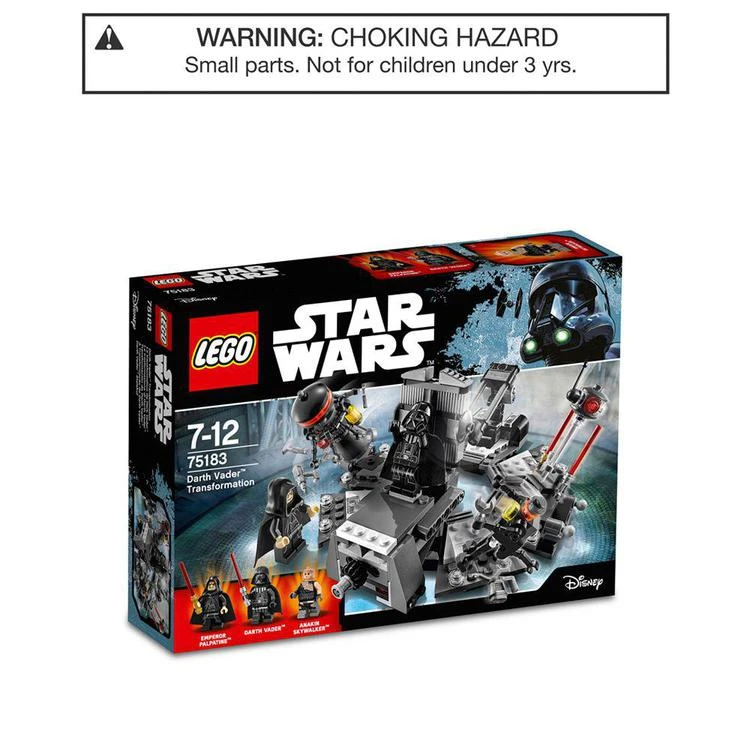 商品LEGO|282-Pc. Star Wars Darth Vader™ Transformation,价格¥187,第1张图片