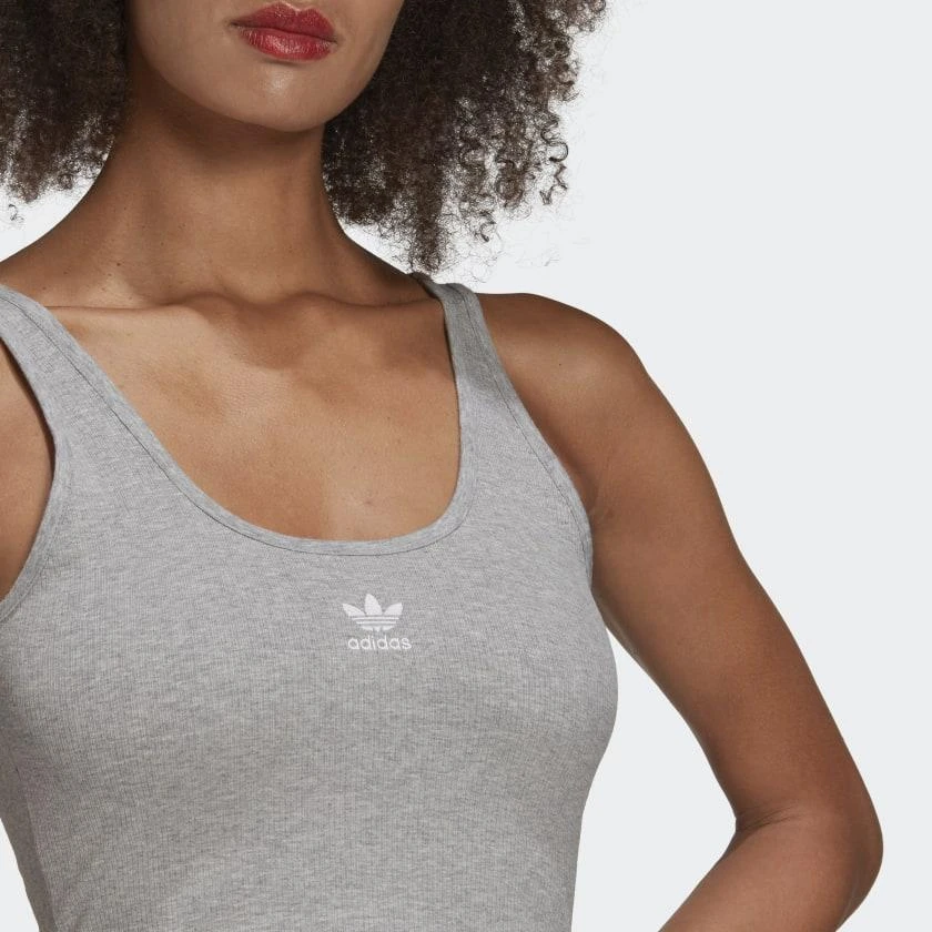 商品Adidas|Women's adidas Adicolor Essentials Rib Tank Top,价格¥120,第5张图片详细描述