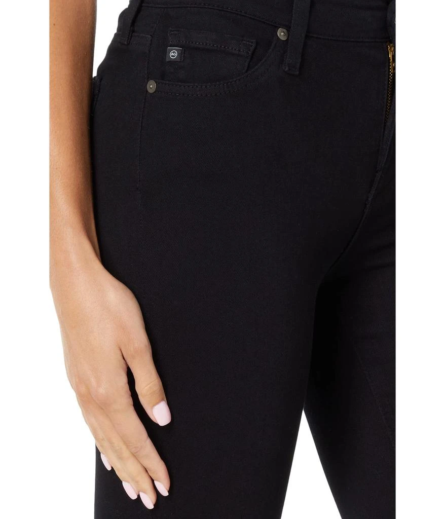 商品AG|Mari High-Rise Slim Straight in Opulent Black,价格¥1580,第3张图片详细描述