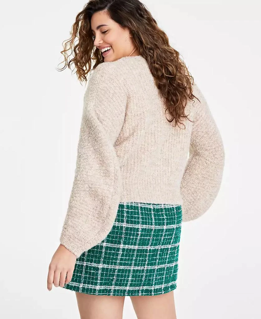 商品On 34th|Women's Marled Bouclé Sweater, Created for Macy's,价格¥133,第2张图片详细描述