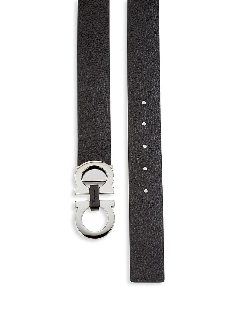 商品Salvatore Ferragamo|Gancini Buckle Adjustable Cut-to-Size Reversible Belt,价格¥4065,第2张图片详细描述
