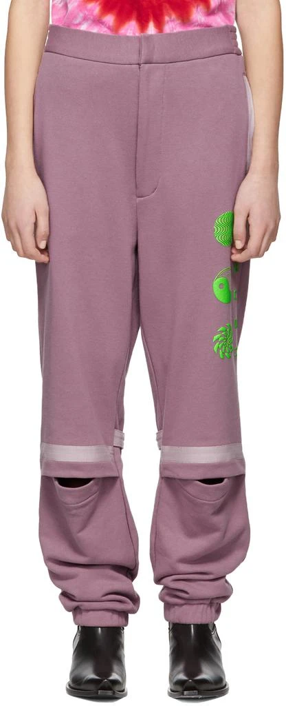 商品Ambush|Pink Patchwork Lounge Pants,价格¥716,第1张图片